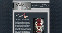 Desktop Screenshot of leftysbarbershop.com